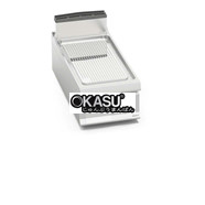 Bếp nướng gas - Mặt nướng có rãnh, làm bằng thép không gỉ LXG9FR4/CPD