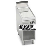 Bếp nướng gas gắn trên tủ - Mặt bếp có rãnh làm bằng thép không gỉ SG9FR4M/CPD