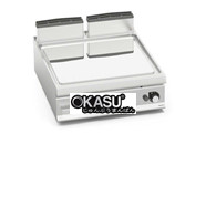 Bếp nướng gas - Mặt nướng nhẵn làm bằng thép không gỉ LXG9FL8-2/CPD