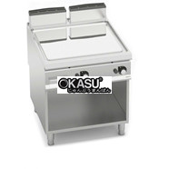 Bếp nướng gas gắn trên tủ - Mặt nướng nhẵn làm bằng thép không gỉ SG9FL8M-2/CPD