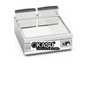 Bếp nướng gas kèm tủ - Mặt bếp trơn/có rãnh, làm bằng thép không gỉ SG9FM8M-2/CPD