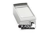 BẾP NƯỚNG ĐIỆN - MẶT BẰNG THÉP KHÔNG GỈ CÓ RÃNH LXE9FR4P/CPD