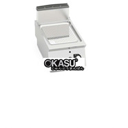 Bếp nướng gas - Mặt nướng có rãnh, làm bằng thép không gỉ SG7FR4B/CPD