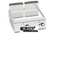 Bếp nướng gas - Mặt nướng nhẵn làm bằng thép không gỉ SG7FL8B-2/CPD