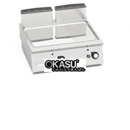 Bếp nướng gas - Mặt bếp trơn/có rãnh, làm bằng thép không gỉ SG7FM8B-2/CPD