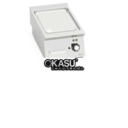 BẾP NƯỚNG ĐIỆN - MẶT BẰNG THÉP KHÔNG GỈ CÓ RÃNH SE7FR4B/CPD