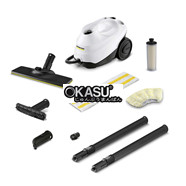 Máy làm sạch bằng hơi nước Karcher SC 3 EasyFix (màu trắng)