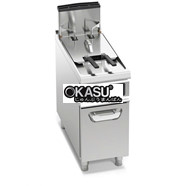 Bếp chiên gas có tủ - Bình chứa đơn 20 lít - Nâng rổ tự động - Lọc dầu S9GL20MFA