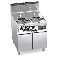 BẾP CHIÊN GAS GIÁN TIẾP - BÌNH GAS ĐƠN 18+18 LÍT 9GL18+18MI-BF