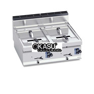 BẾP CHIÊN GAS (ĐẶT TRÊN BÀN) - HAI BỒN CHIÊN 10+10L GL10+10B