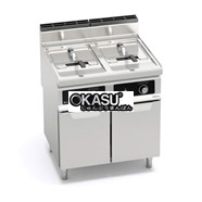 BẾP CHIÊN GAS CÓ TỦ - HAI BẾP 15 + 15L GL15+15M-BF