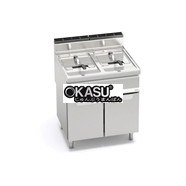 BẾP CHIÊN GAS CÓ TỦ - HAI BẾP 15 + 15L GL15+15M