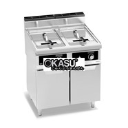 BẾP CHIÊN GAS CÓ TỦ - HAI BẾP 20+20 LÍT GL20+20M-BF