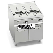 Máy chiên điện có tủ - Hai ngăn chứa 22 + 22 lít  SE9F22-8MS