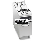 Máy chiên điện có tủ - Dung tích bình đơn 22 lít - Nâng rổ tự động - Lọc dầu SE9F22-4MSFA