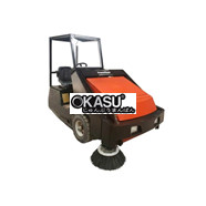 Xe quét rác công nghiệp chạy dầu Powerboss Armadillo 9X 