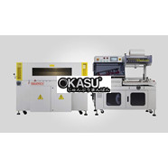 Máy hàn miệng túi chữ L tự động và máy co màng FL-5545TBA+SM-4525LX