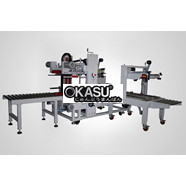 Máy dán góc tự động EXC306 + EXC310