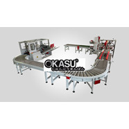 Dây chuyền tự động tạo hình và niêm phong thùng carton