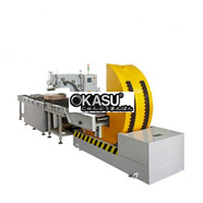 Máy quấn cuộn dây đồng kết hợp đóng đai tự động YUPA-1200