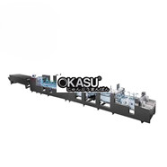 Máy dán hộp carton tự động có móc đáy ZH-1400