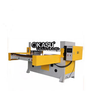Máy dập nhựa/da/vải/bìa/thẻ giấy thủy lực đầu cắt di chuyển bán tự động DT-761-80T