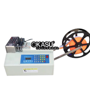 Máy cắt dây vải, dây kéo nhựa, vòng đai tự động 