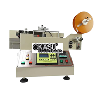 Máy cắt nhiệt và lạnh dây ruy băng, dây mác tự động PFL-ALC-103 