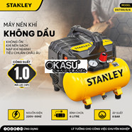Máy nén khí không dầu 6L Stanley DST100/8/6 