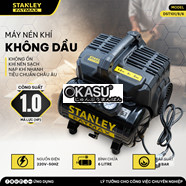 Máy nén khí không dầu 6L Stanley Fatmax DST101/8/6 