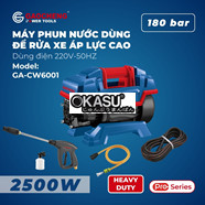 Máy phun nước dùng để rửa xe áp lực cao Model: GaoCheng GA-CW6001 