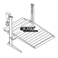 Cầu nâng đỗ xe 2.6 tấn Titano STD-6426D