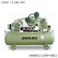Máy nén khí 2 cấp Jucai 10HP AW80012-500L