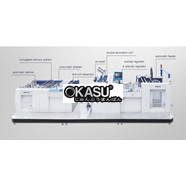 Máy cán màng nhiệt 2 mặt tự động (cán 2 mặt cùng lúc) SW-820B