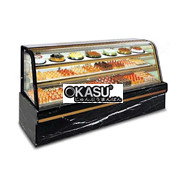 Tủ trưng bày bánh kính cong Kinco RH3