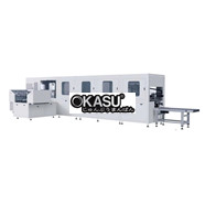 Máy lắp ráp hộp gấp tự động (Hộp 5 lần gấp, 4 hệ thống thị giác) HM-5GG