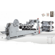 Máy Dán Túi Thực Phẩm Đáy Nhọn + In Flexo LILIN LMD – 600 + YT 4800