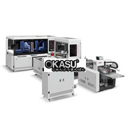 Máy làm bìa cứng tự động 4 cạnh (4 cạnh có hình dạng đặc biệt) QFM800-YY
