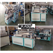 Máy bồi hộp cắt hộp giấy tròn (Keo lạnh) SLA-580A