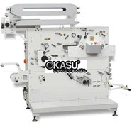 Máy in Satin flexo 2 màu MHR21B