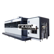 Máy bế hộp pet tự động (2 trạm bế gân và đứt tách rời, bế cao tần) SZCL-850 