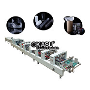 Máy dán hộp PET móc đáy tự động CL-780G 