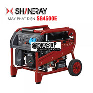Máy phát điện chạy xăng SHINERAY SG4500E (3KW) Có đề 