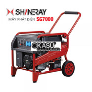 Máy phát điện chạy xăng SHINERAY SG7000 (5KW) Không đề 