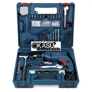 Máy khoan động lực Bosch GSB 10RE SET – Vali 100 món đồ nghề