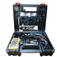 Máy khoan động lực Bosch GSB 550 SET – Vali phụ kiện thợ điện