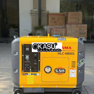 Máy phát điện chạy dầu 5,5kw Tomikama 6800S