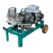 Máy Rửa Xe Dây Đai Curoa 3Kw Komasu OS48-01TH Inox