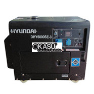Máy phát điện Diesel 3 pha HYUNDAI DHY 6000SE-3