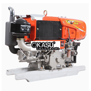Động Cơ Nổ Chạy Dầu Kujoyo RT155NM (D15 Gió Đề)